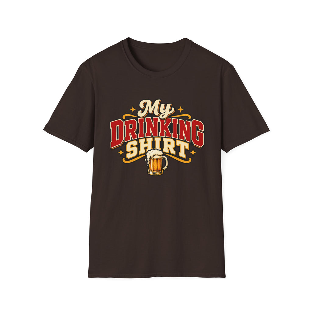 My Drinking Shirt T-Shirt — Funny Beer Graphic Tee for Party, Bar & St. Patrick’s Day