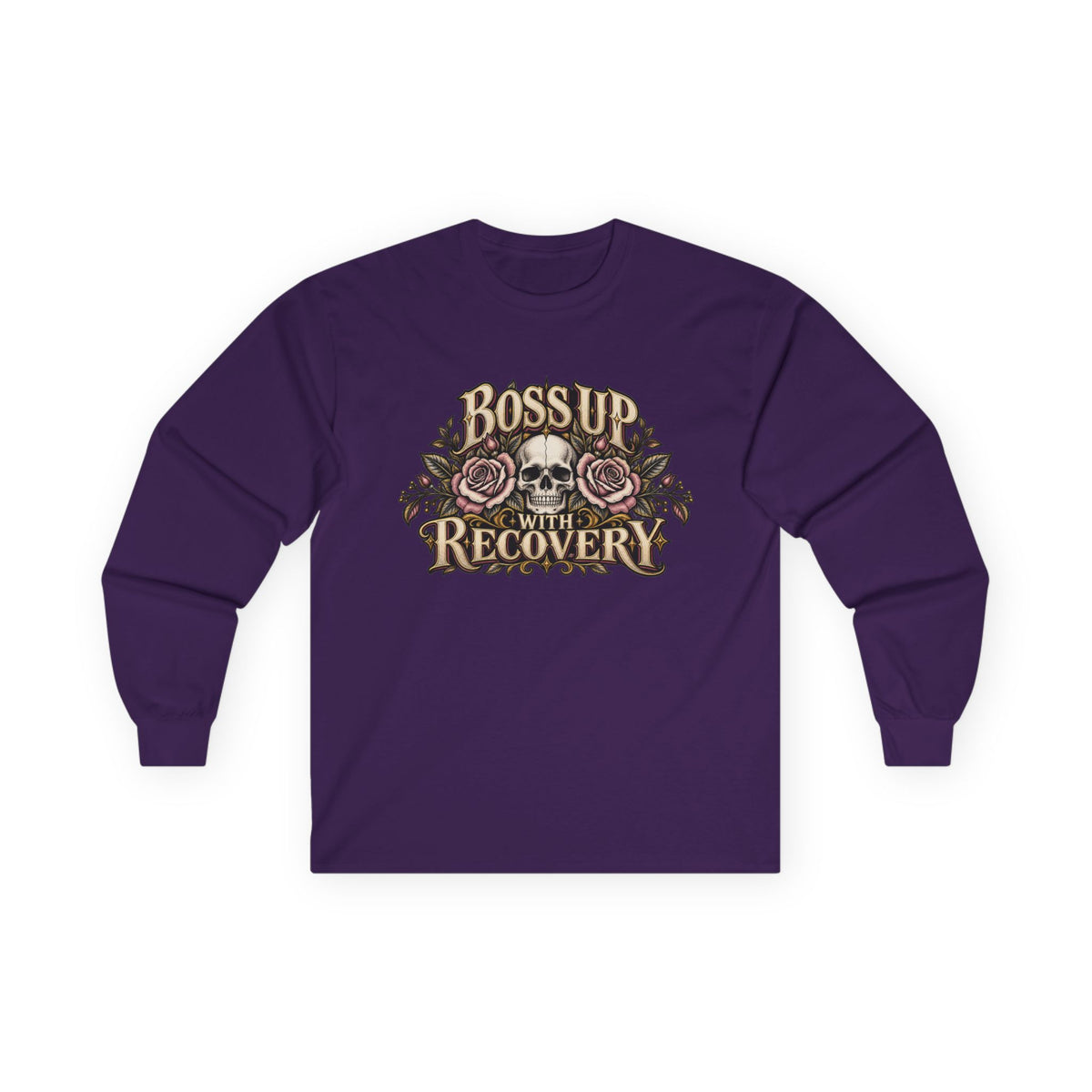 Boss Up in Recovery Long Sleeve Tee
