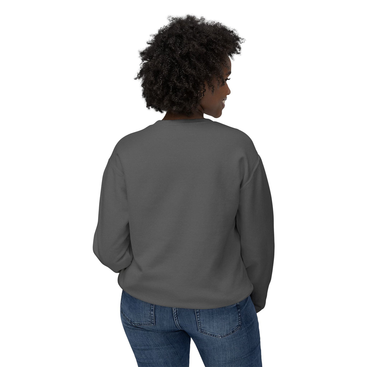 ADDICT Acrostic Crewneck Sweatshirt — Inspirational 'Always Determined...' Motivational Pullover