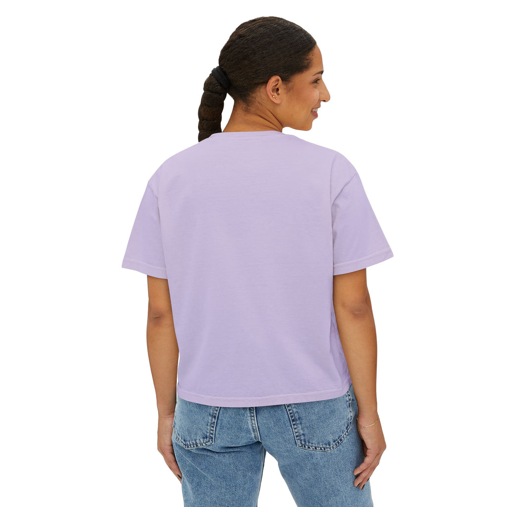 Recovery Is Possible Boxy Tee — Women’s Positive Mental Health Graphic Shirt