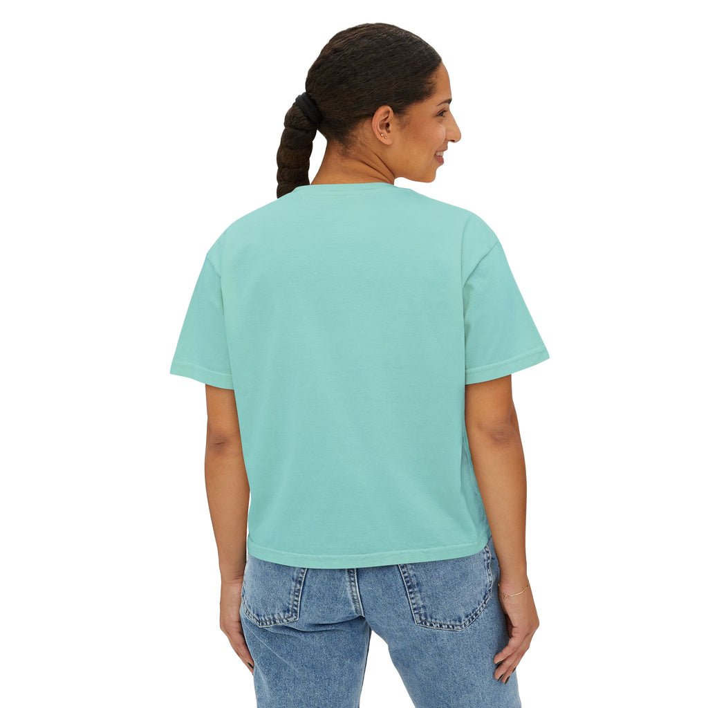 Recovery Is Possible Boxy Tee — Women’s Positive Mental Health Graphic Shirt