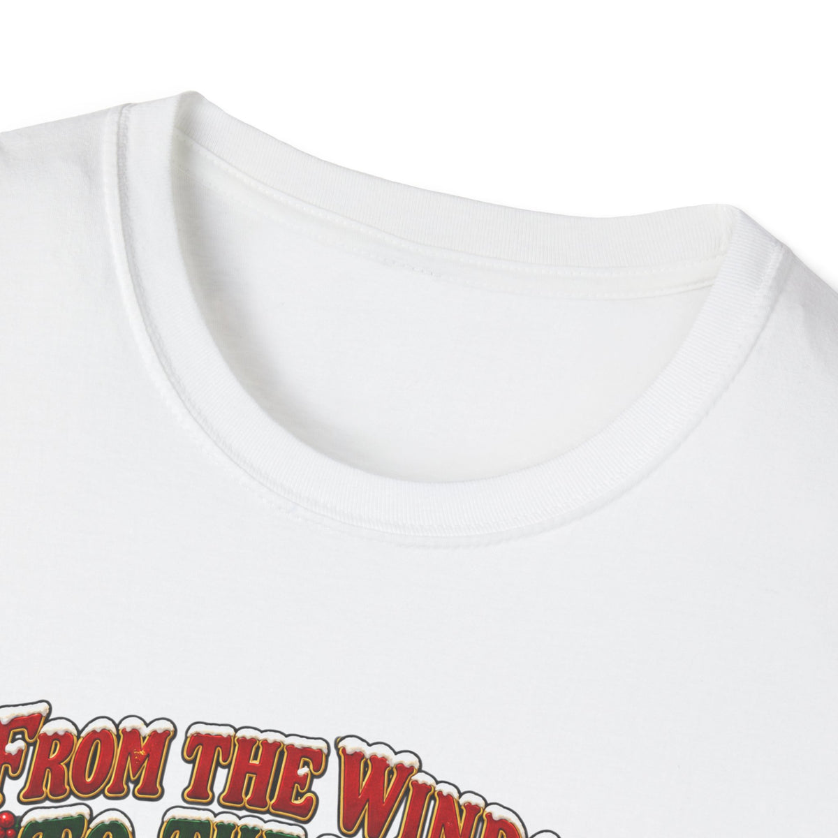 Funny Matching Couples Christmas T-Shirt — “From the Window to the Walls I’m About to Deck These Halls” Holiday Tee