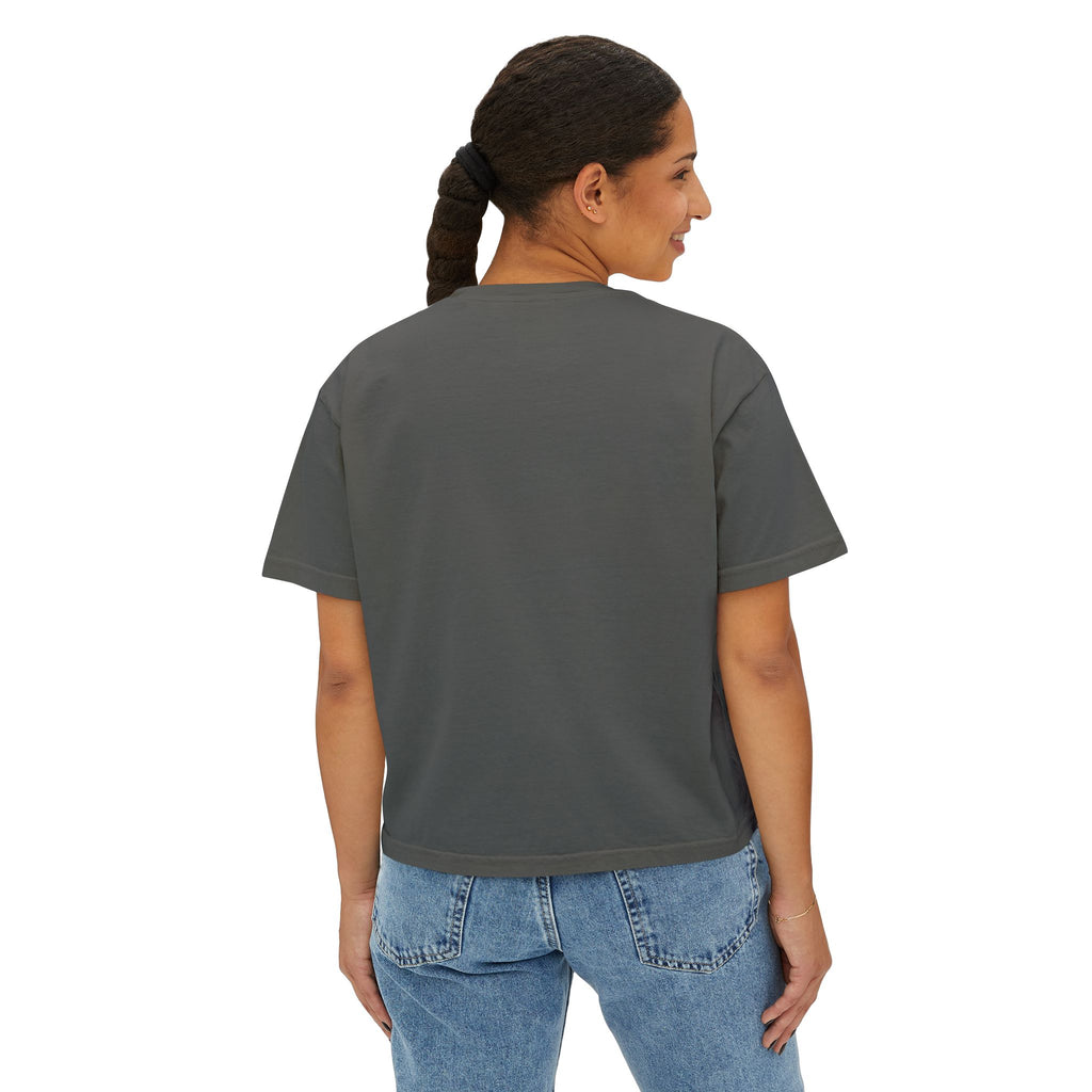 Recovery Is Possible Boxy Tee — Women’s Positive Mental Health Graphic Shirt
